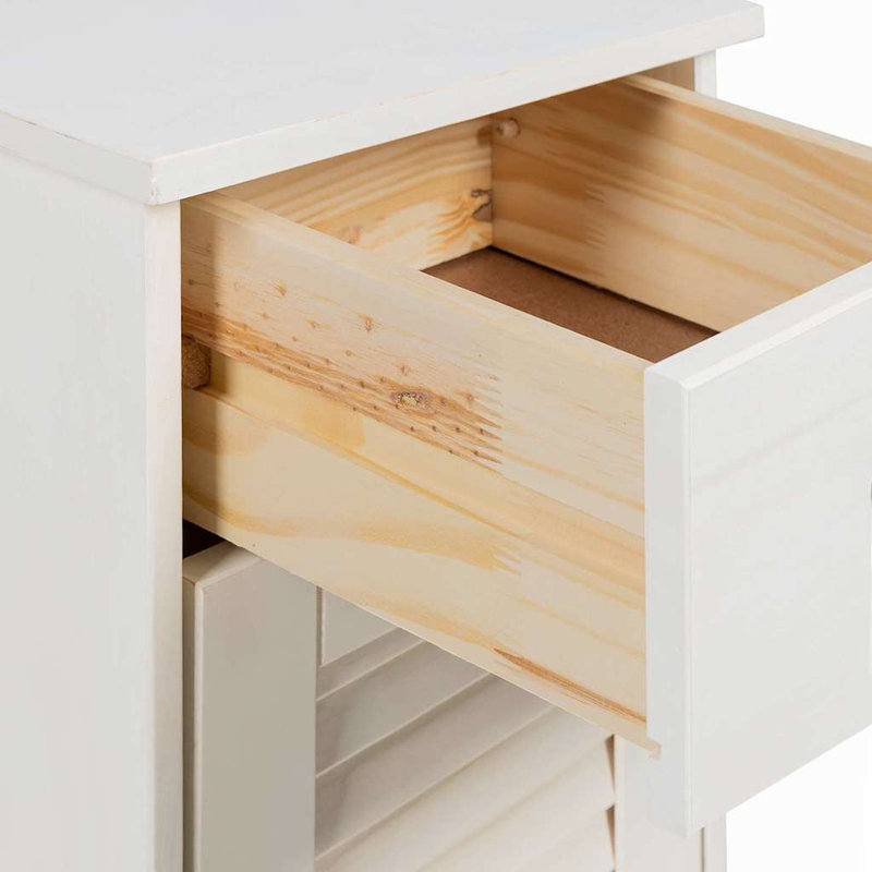 Frame Mounted Bathroom Cabinet, White