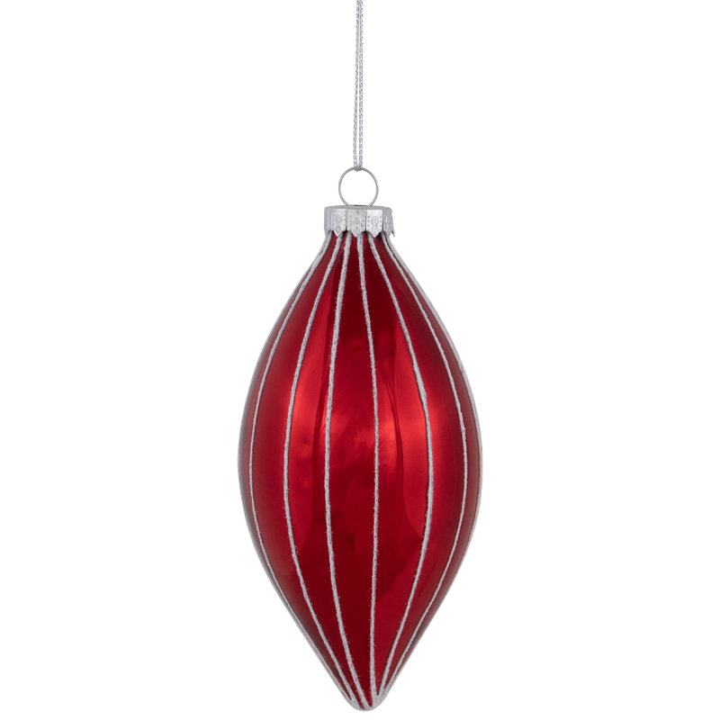 5'' Glass Finial Ornament