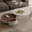 Ensemble de tables basses de style minimaliste