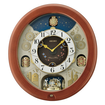 Seiko QXM376BRH MIM-Wall, Quartz, Brown