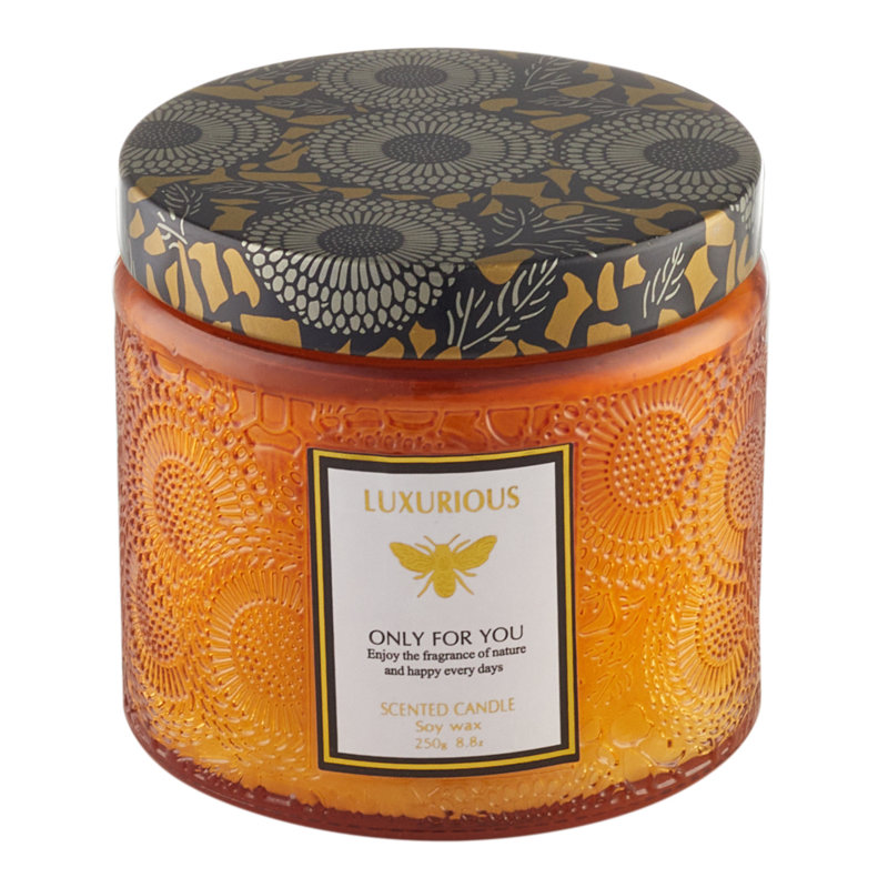 Citrus Scented Pillar Candle