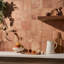 Angela Harris Mediterra 8x8 Matte Terracotta Porcelain Tile-1862092508
