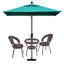 Parasol de marché carré 6 pi Nahlani-267458424