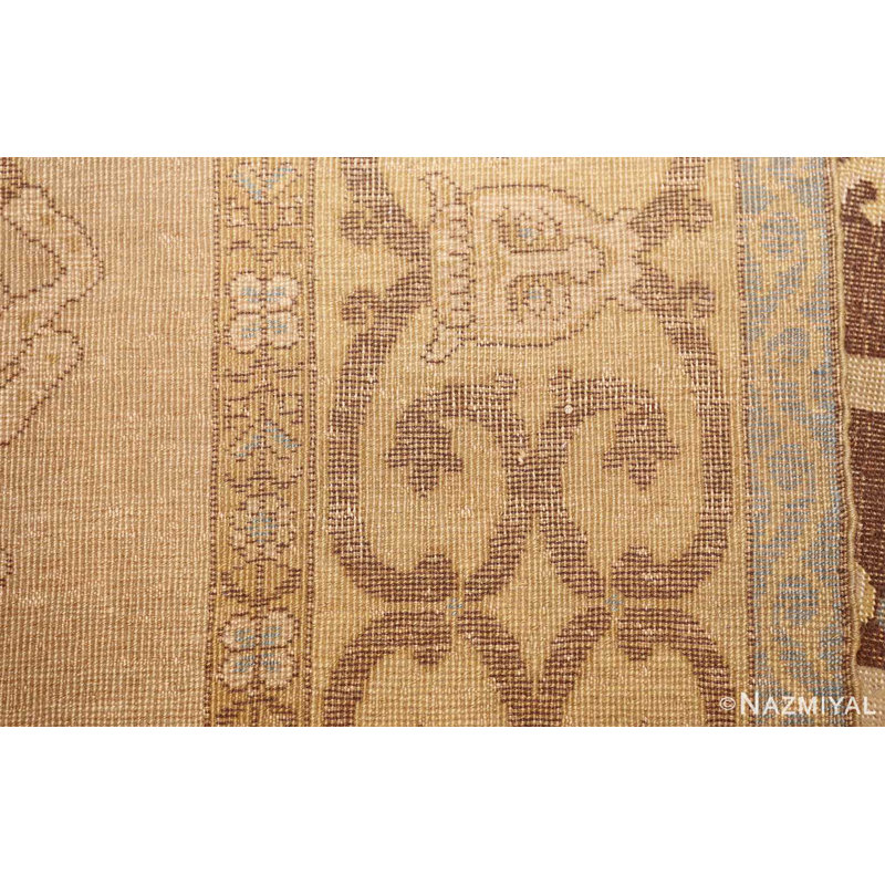 One-of-a-Kind Rectangle 6'4" X 11' Hand Knotted Area Rug