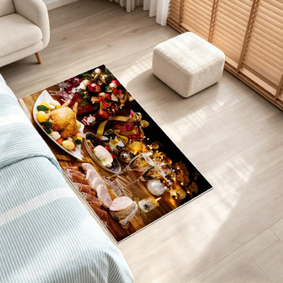 Tapis d'intérieur transparent Clear Christmas