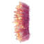 Couronne de sapin artificielle rose 24 po avec 50 lumières Dura-Lit® blanc chaud et 105 pointes en PVC rose-1768501311