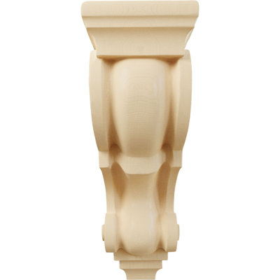 Corbeaux de bois prêts à être peints ou teints - H 10 po x l 5 po
