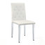 Chaises de salle à manger en polyuréthane avec dossier ergonomique à boucle, pieds en métal doré, alliant confort et texture pour une élégance moderne.-1582843154-1582843155-1582843144