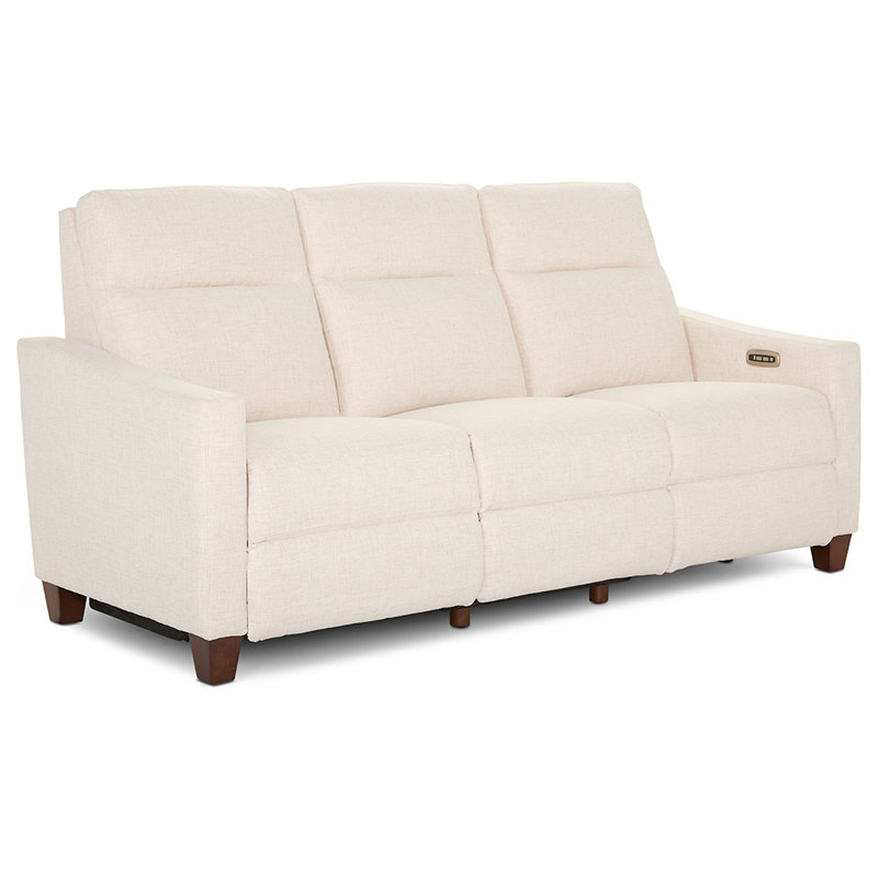 Canapé inclinable électrique avec repose-tête Quinault, Beige