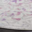 Tapis ivoire / rose à motif floral Kingstowne-27096390