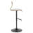 Avakate Swivel Upholstered Adjustable Height Counter Stool with Metal Frame-540719513
