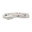 Canapé modulaire rembourré 7 pièces Hinami-94482556