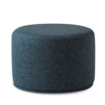 Celine 18" Wide Pouf B in Wool