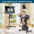 Rolling TV Stand Adjustable TV Trolley with Bracket and Tray for 23in-60in Plasma LCD LED Screen