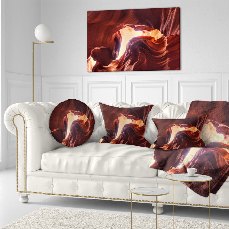 Coussin lombaire pour le canyon antilope, structures en pierre
