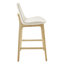 Amar Bar Stool In Fabric And Natural Ash Base - Set Of 1-952836596
