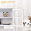 Garde-manger avec tablettes, portes et tiroirs