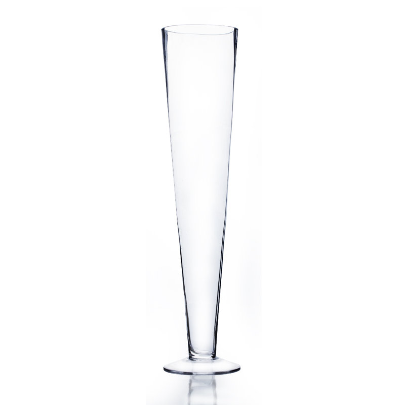 Lorena Handmade Glass Jar, 24" H x 5.3" W x 5.3" D