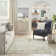 Haydel Machine Washable Area Rug in Blue