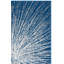 Tapis bleu marine / ivoire Faustina-1395701530