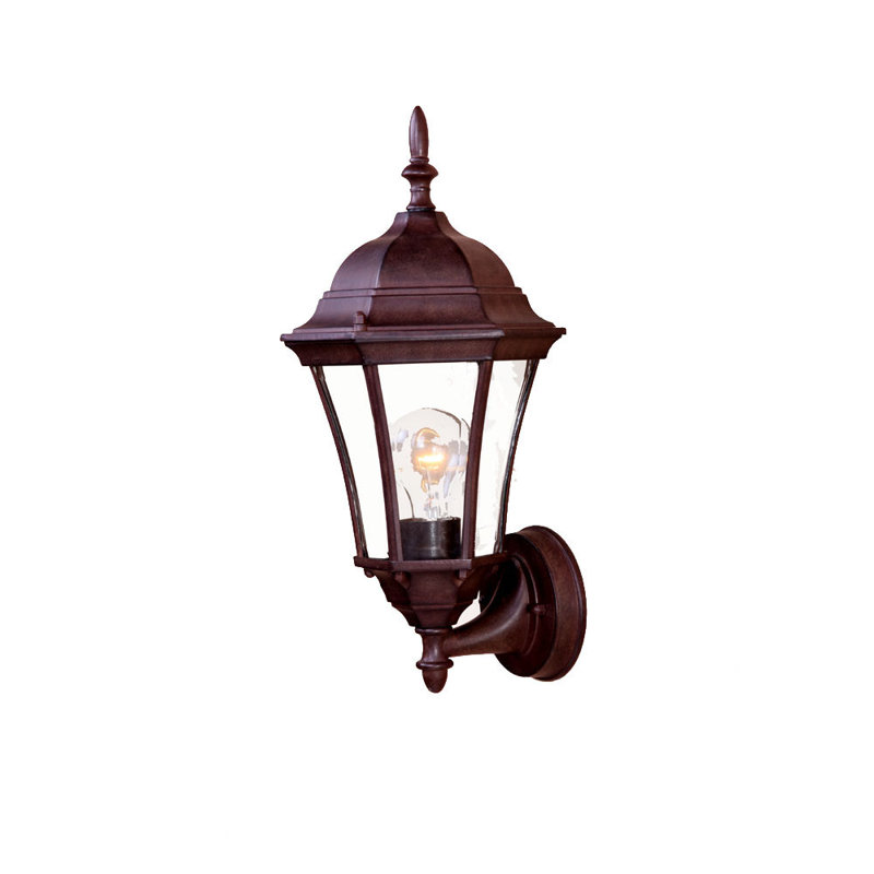 Francesca Lane Wall Light, Burled Walnut