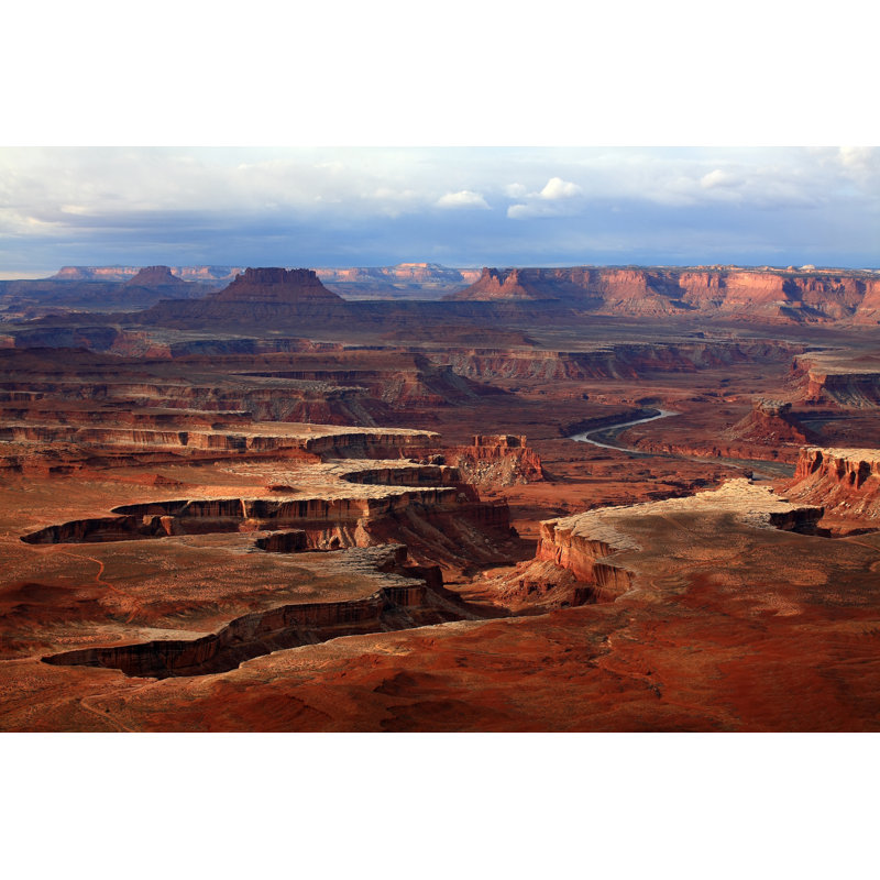 Green River by Fotozotti - Wrapped Canvas Print, 61cm H x 91cm W