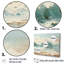 Mute Color Wave Wave Horizon I - plage et océan, art mural sur toile-96320288-96320289