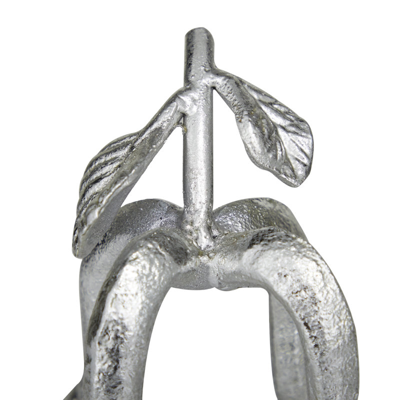 Ensemble de sculpture décorative en métal, Argent