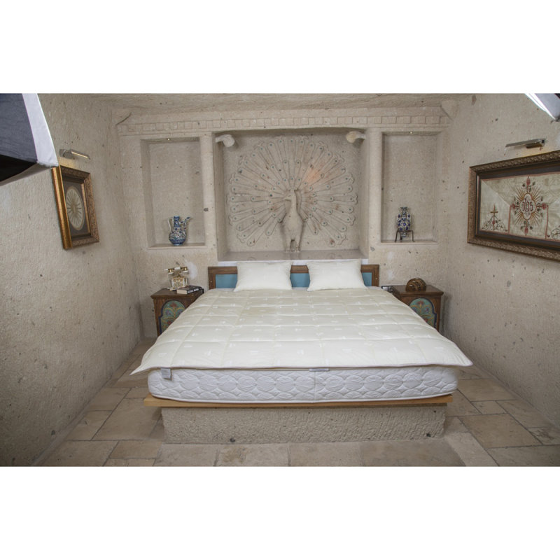 Oreiller en laine pour chambre à coucher, oreiller confortable en laine