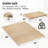 Japanese Style Tatami Platform Bed | Sturdy Solid Pine Wood Frame | Moisture Resistant & Warp-Free | Minimalist Low-Profile Design | Easy Assembly | Queen-319762943