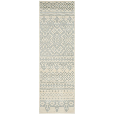 Tapis ivoire / ardoise Wynn