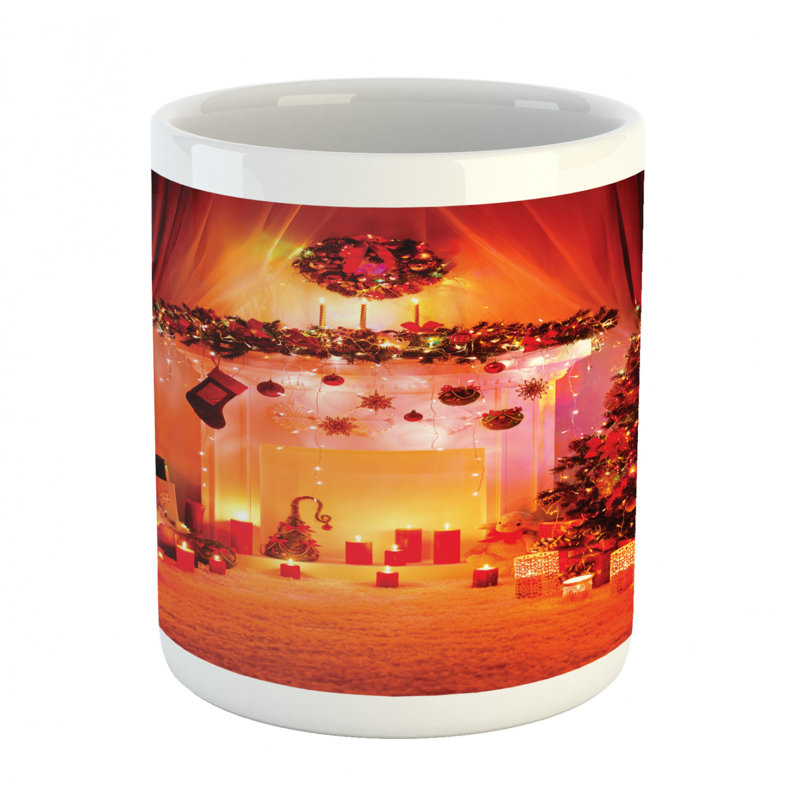 Grande tasse à café noel room