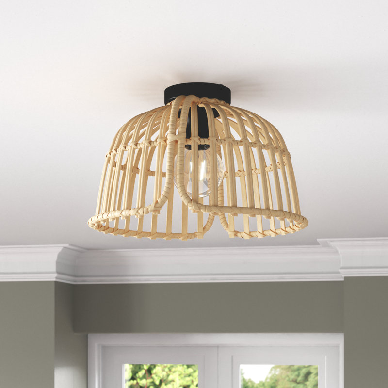 Jameson Wood Flush Mount