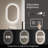 Jahiro Oval Mirror