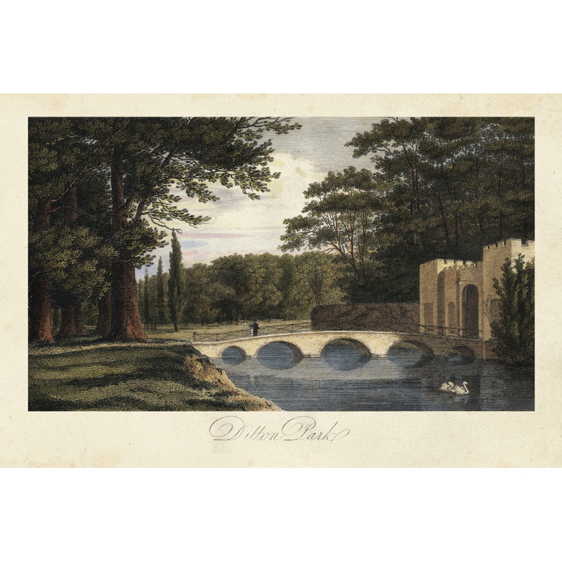The English Countryside II by James Hakewill - Wrapped Canvas Art Prints, 30cm H x 46cm W
