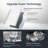 26 Lb.Daily Production Bullet Ice Countertop Ice Maker, Self-Cleaning Ice Makers-78609292