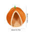 Tente semi-fermée avec boule en peluche pour petits animaux 15,7 x 11,8 po Cat Cave-131215519