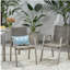 Ensemble de table de salle à manger d'extérieur moderne en alliage d'aluminium avec siège en corde, ensemble de deux
