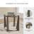 Lowrine Top End Table with Storage