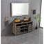 Miroir de salle de bain avec cadre en métal pour mur-110584665-110584668