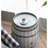 22.5X22.5X26" Drum Side Table