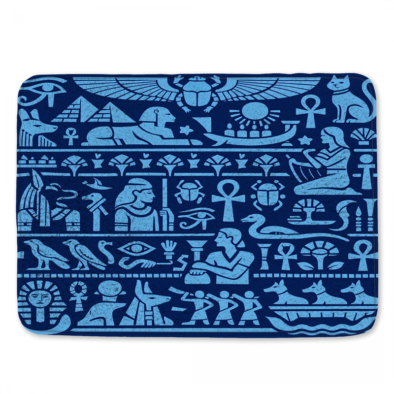 Tapis de bain égyptien, 24in W x 17in L