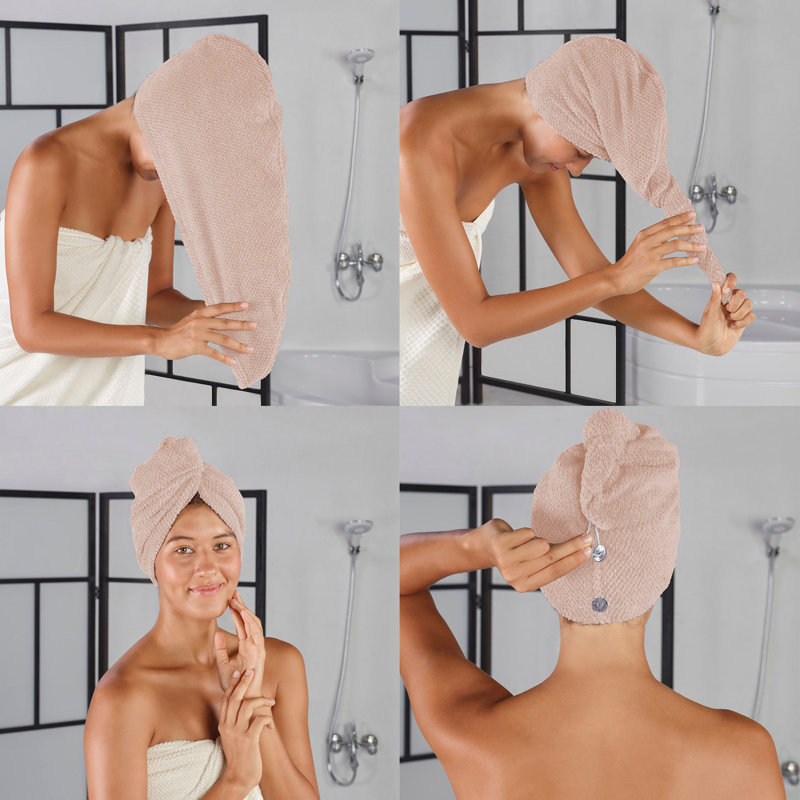 Ensemble de serviettes 2 pièces 100% coton, Poudre