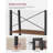Parikh 54" H x 22.1" W Steel Etagere Bookcase-1887665736
