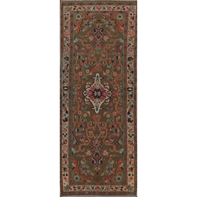 Tapis de couloir brun Mahal