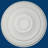 21'' H x 21'' W x 1.5'' D Composite Ceiling Medallion