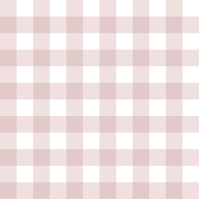 Little Explorers 2 Tartan Boom Wallpaper Roll, Pink
