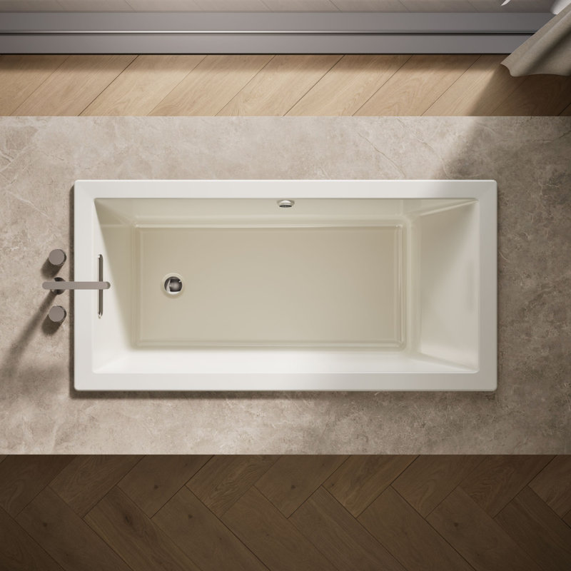 Baignoire de trempage 60 po. X 30 po., Biscuit