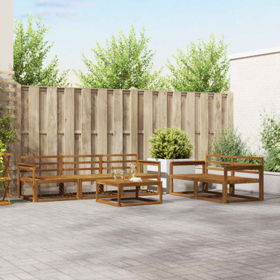 249.5cm Wide Patio Sectional Set