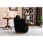 Fauteuil d'appoint en tissu avec cadre en bois d'eucalyptus Josh